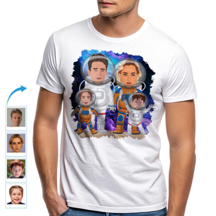 A1 - Main -Personalized-matching-family-portrait-art-tees-customywear