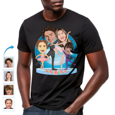 Custom Ballet Family Shirt for Men | Personalized Dance Inspired Tee Customywear www.customywear.com Custom Ballet Family Shirt for Men | Personalized Dance Inspired Tee Family www.customywear.com