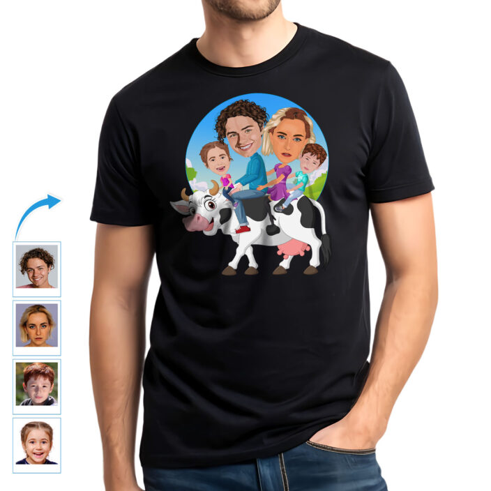 A1 - Main -Personalized-matching-family-portrait-art-tees-customywear