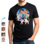 A1 - Main -Personalized-matching-family-portrait-art-tees-customywear