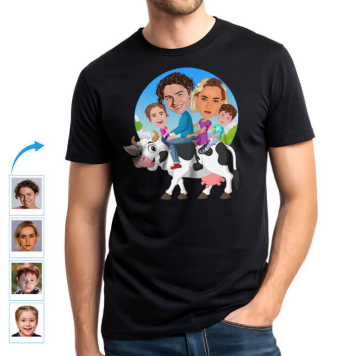 A1 - Main -Personalized-matching-family-portrait-art-tees-customywear