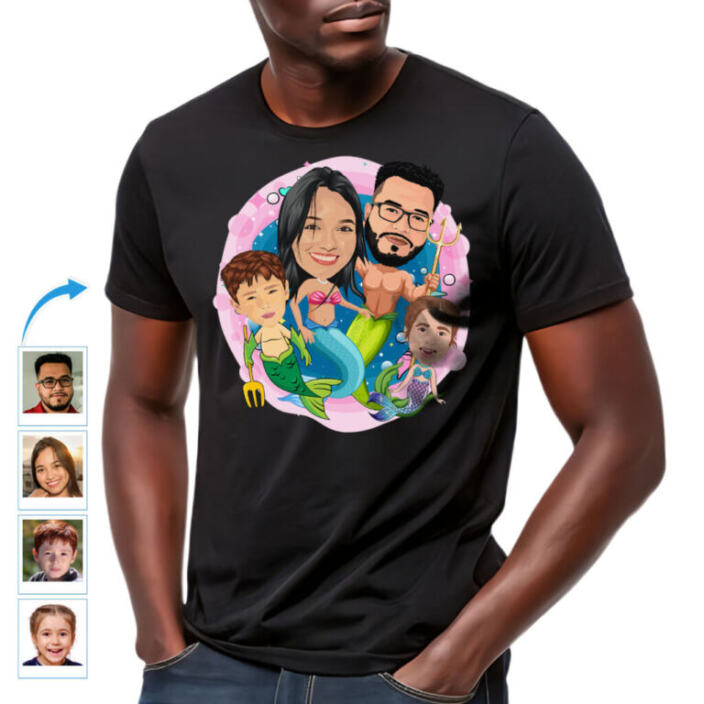A1 - Main -Personalized-matching-family-portrait-art-tees-customywear