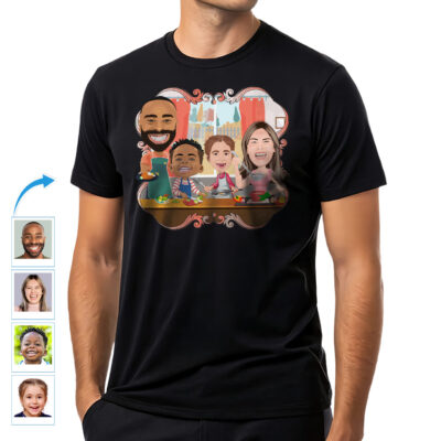 Custom Kitchen Family Shirts – Personalized Cooking Memories Tee Family www.customywear.com
