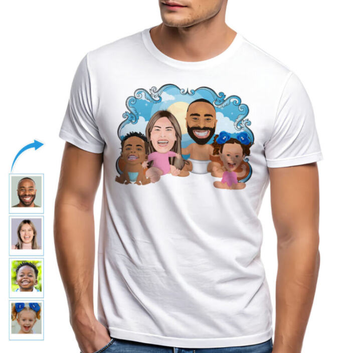 A1 - Main -Personalized-matching-family-portrait-art-tees-customywear