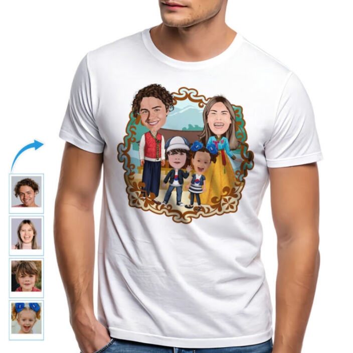 A1 - Main -Personalized-matching-family-portrait-art-tees-customywear