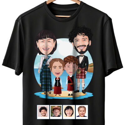 Custom Scottish Family Shirts | Personalized Scotland Trip Tee Family www.customywear.com