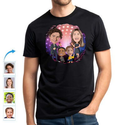 Personalized Singer Family Shirts | Pop Culture Music Tee | Custom Music Teacher Gift Family www.customywear.com
