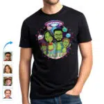 Personalized Alien Family Shirt: Custom Space Adventure Tee Custom Gifts - Alien shirts www.customywear.com 11