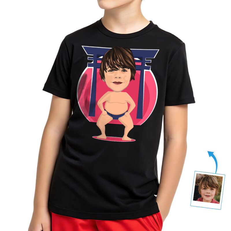 Funny Sumo Champ – Custom Youth Tee Inspired by Japanese Wrestlers! Boy's T-shirts www.customywear.com 27