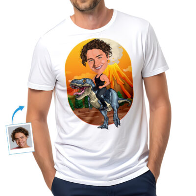 Custom Dinosaur Shirt – Personalized 3 Rex Ride Tee T-shirts For Men www.customywear.com