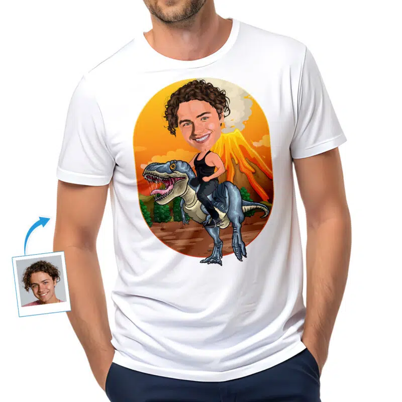 Custom Dinosaur Shirt – Personalized 3 Rex Ride Tee Animal Lovers www.customywear.com 27