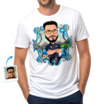 남성용 맞춤 경찰 티셔츠 | 개인 순찰 경찰관 티셔츠 맞춤 선물 - 경찰관 www.customywear.com 28