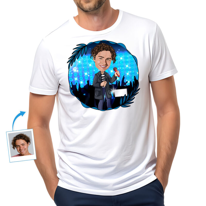Camiseta personalizada para cantor | Camiseta personalizada para amantes da música | Presente para cantores Presentes Personalizados - Cantores www.customywear.com 27