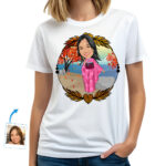 Transformeer je foto in een gepersonaliseerd Japans T-shirt - Gepersonaliseerd cadeau voor reisliefhebbers Transformeer je foto in een gepersonaliseerd Japans T-shirt - Gepersonaliseerd cadeau voor reisliefhebbers