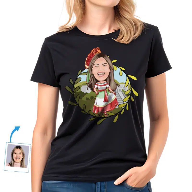 Cămașă mexicană personalizată | Tricou personalizat cadou Mexic Țara www.customywear.com 27