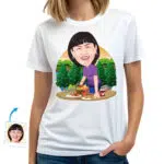 Personalized Women’s Solo Picnic Shirt | Custom Outdoor Adventure Tee Custom Gifts - Picnic www.customywear.com 28