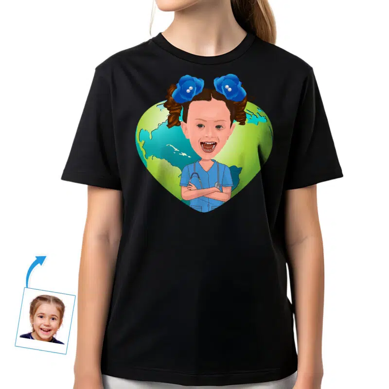 Custom Nurse Girl Healthcare Shirt | Personalized Youth Tee Custom Gifts - Nurse www.customywear.com 27