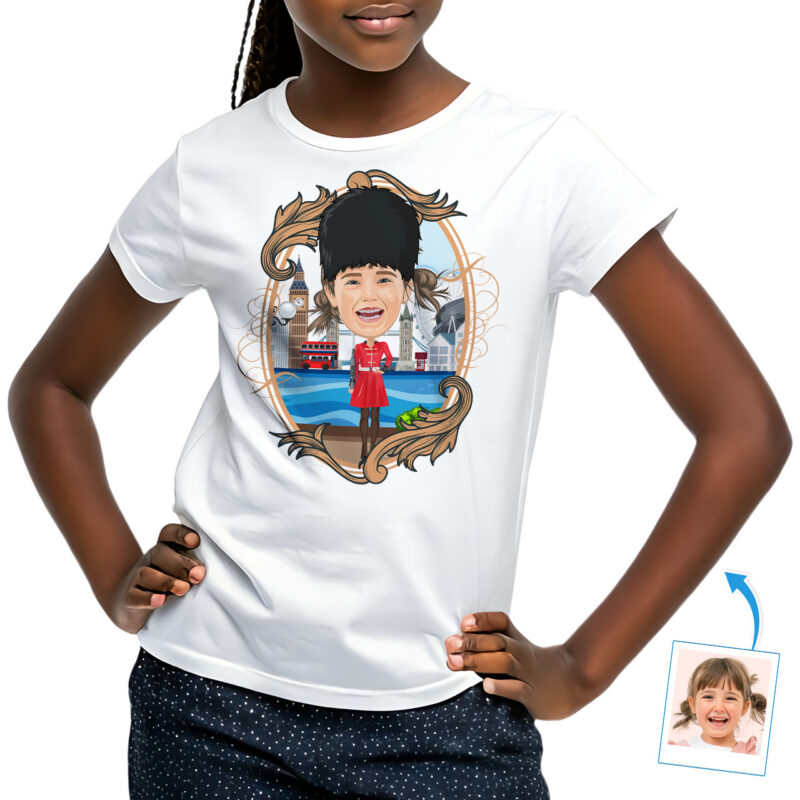 Fique firme com as rainhas: camiseta personalizada para meninas da Guarda Real – camiseta juvenil personalizada Presentes personalizados - guarda real www.customywear.com 27