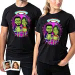 Koszulka dla par Alien – spersonalizowany prezent na rocznicę i urodziny w kosmosie Prezenty na zamówienie - Koszulki Alien www.customywear.com 28
