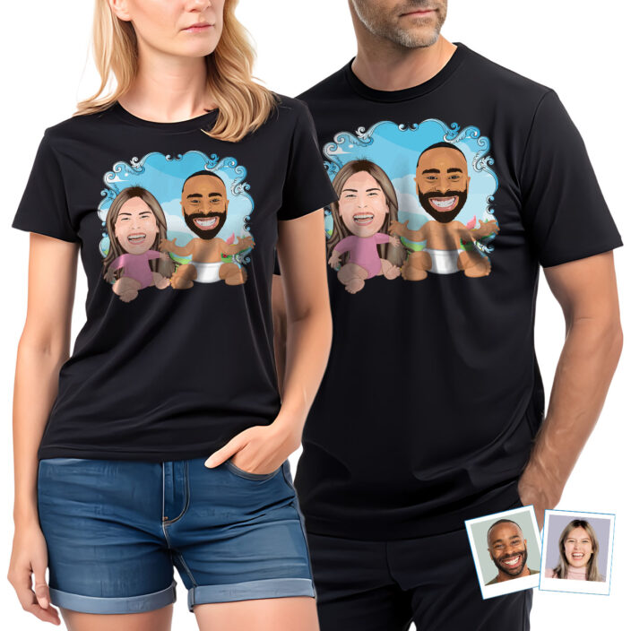 A1- Main -customywear-custom-matching-couple-bf-gf-personalized-photo-t-shirts-customy-wear