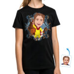 Custom Indian Girl Tee | Transform Your Photo to Personalized T-Shirt Custom Gifts - Indian Culture www.customywear.com 28