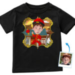Camisa tradicional china personalizada para jóvenes | Regalos de arte chino personalizados para niños Camisetas para niño www.customywear.com 29