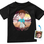 Custom Japanese Boy Shirt | Personalized Japan Travel Samurai Tee Boy's T-shirts www.customywear.com 29