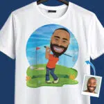 Muutke oma foto golfi meistriteoseks | Kohandatud Tee Kohandatud kingitused – golfimängijad www.customywear.com 29