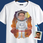 Kohandatud astronaudisärk – isikupärastatud tulnukate teaduse särk Enimmüüdud www.customywear.com 29