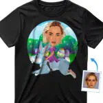 Vlastné veľkonočné zajačie tričko – zábavné tričko so zajačikom Darčeky na mieru – Jazda na králikoch www.customywear.com 29