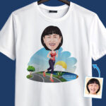 Personalizowana damska koszulka do biegania | Spersonalizowana koszulka do biegania Prezenty spersonalizowane - bieganie i jogging www.customywear.com 29