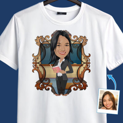 Custom Female Teacher Appreciation Shirt | Personalized Educator Gift T-shirts for Women www.customywear.com 2