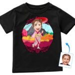 Przekształć swoje zdjęcie w spersonalizowaną japońską koszulkę | Spersonalizowana młodzieżowa koszulka z motywem Japonii Kraj www.customywear.com 29