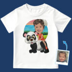 Egyedi Panda Riding Girl ing | Személyre szabott ifjúsági póló Egyedi ajándékok – Panda Ride www.customywear.com 29