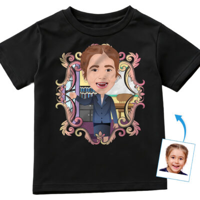 Inspiring Teacher Girl Custom T-Shirt Girl's T-shirts www.customywear.com 2