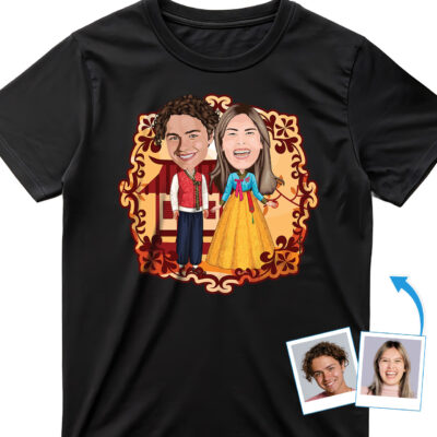 Custom Korean Couples Shirts – Personalized Korean Traditional Gift T-shirts for Couple www.customywear.com 2