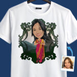 Custom Traditional Indian Dress T-Shirt – Personalized Photo Tee for Travel Enthusiasts Custom Gifts - Indian Culture www.customywear.com 29