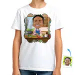 Custom Boy Cooking Shirt – Personalized Youth Chef Tee Boy's T-shirts www.customywear.com 30