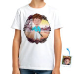 Custom Japanese Boy Shirt | Personalized Japan Travel Samurai Tee Boy's T-shirts www.customywear.com 30