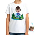 Alimentez la passion de votre jeune champion avec notre t-shirt Runner Boy T-shirts pour garçons www.customywear.com 30