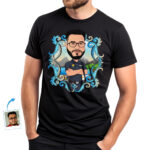 남성용 맞춤 경찰 티셔츠 | 개인 순찰 경찰관 티셔츠 맞춤 선물 - 경찰관 www.customywear.com 30