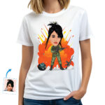 Camiseta personalizada de soldado do exército – transforme sua foto em uma camiseta militar personalizada Presentes personalizados - Exército www.customywear.com 30