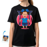 Poder engraçado do sumô – Camiseta juvenil personalizada inspirada em lutadores japoneses! Presentes personalizados - Sumo www.customywear.com 30