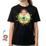 Premeňte svoju fotografiu na vlastnú mládežnícku mexickú košeľu | Prispôsobené tradičné tričko Krajina www.customywear.com 30
