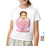Custom Ballet Dancer T-Shirt – Personalized Photo Tee for Kids Custom Gifts - Ballet Dancer www.customywear.com 30