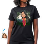 Custom Traditional Indian Dress T-Shirt – Personalized Photo Tee for Travel Enthusiasts Custom Gifts - Indian Culture www.customywear.com 30