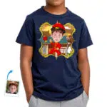 Camisa tradicional china personalizada para jóvenes | Regalos de arte chino personalizados para niños Camisetas para niño www.customywear.com 31
