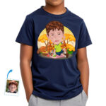 Camiseta personalizada para niño de picnic | Camiseta personalizada para fiesta en el jardín al aire libre para jóvenes Camisetas para niño www.customywear.com 31