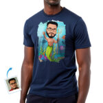 Capture Your Love Under the Waves: Custom Mermaid Shirt for Him Custom Gifts - Mermaid www.customywear.com 31