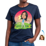 T-shirt de golf personnalisé pour femme – T-shirt de golf personnalisé Cadeaux personnalisés - Joueurs de golf www.customywear.com 31